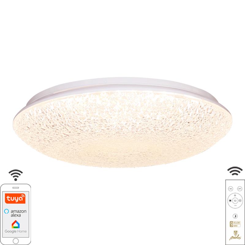 LED stropné svietidlo OPAL + diaľkový ovládač + Wifi 48W - LC902C