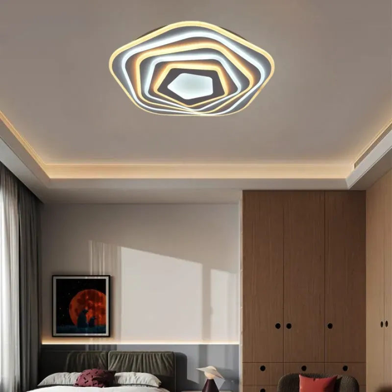 LED stropná lampa + diaľkový ovládač 125W - J1301/W