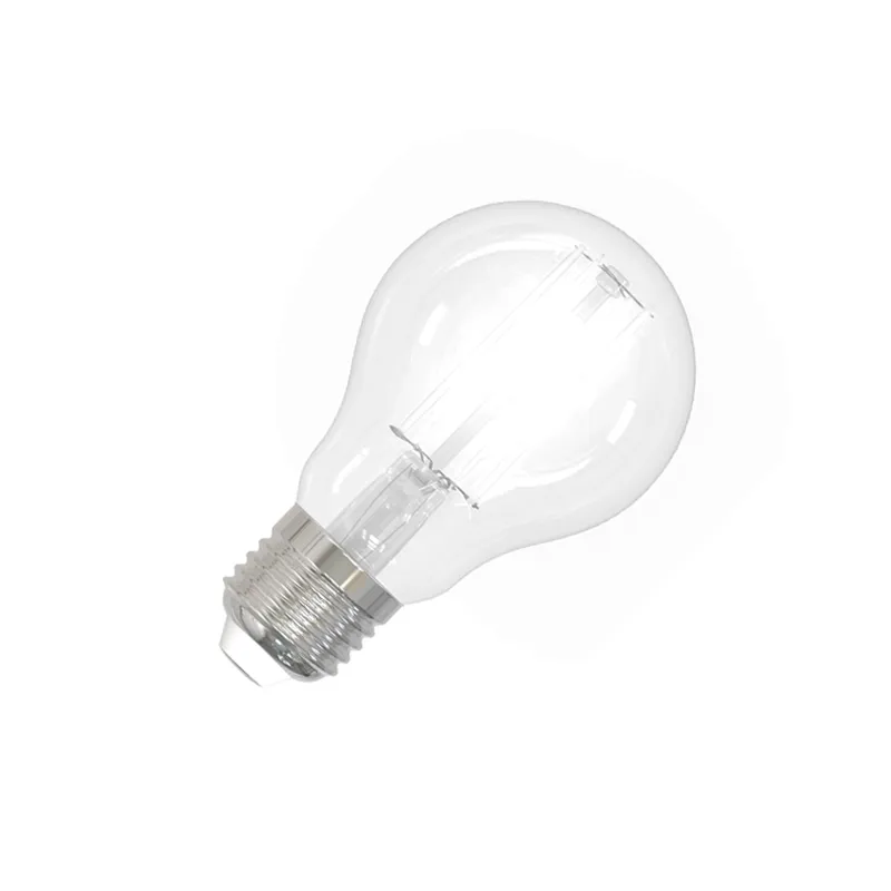 LED žiarovka / filament BIELY 9W - A60 / E27 / 4000K - ZWF202