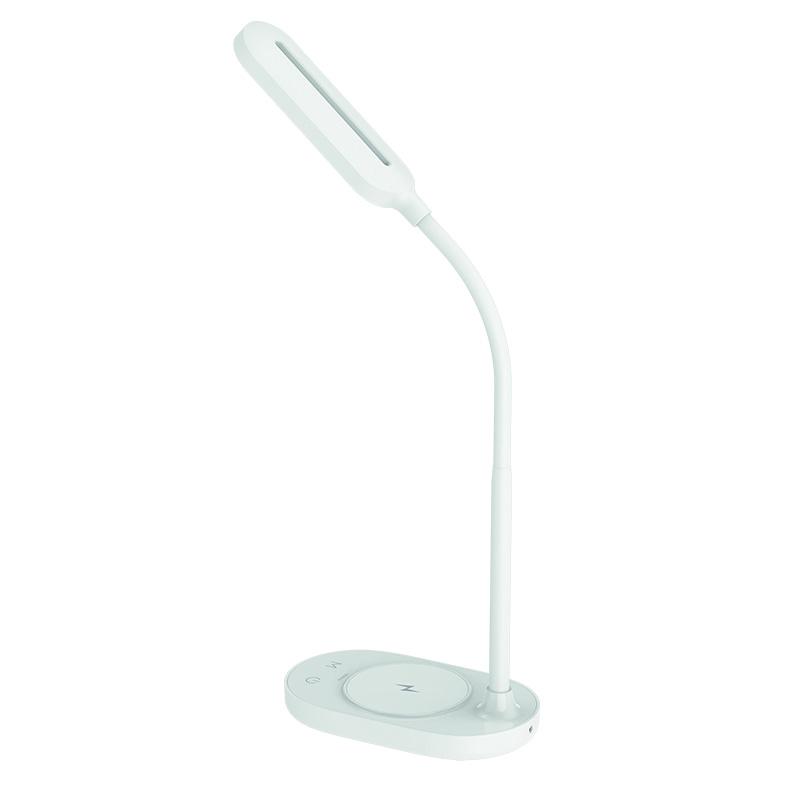 LED stolná lampa OCTAVIA 7W stmievateľná s bezdrôtovým nabíjaním - DL4301/W