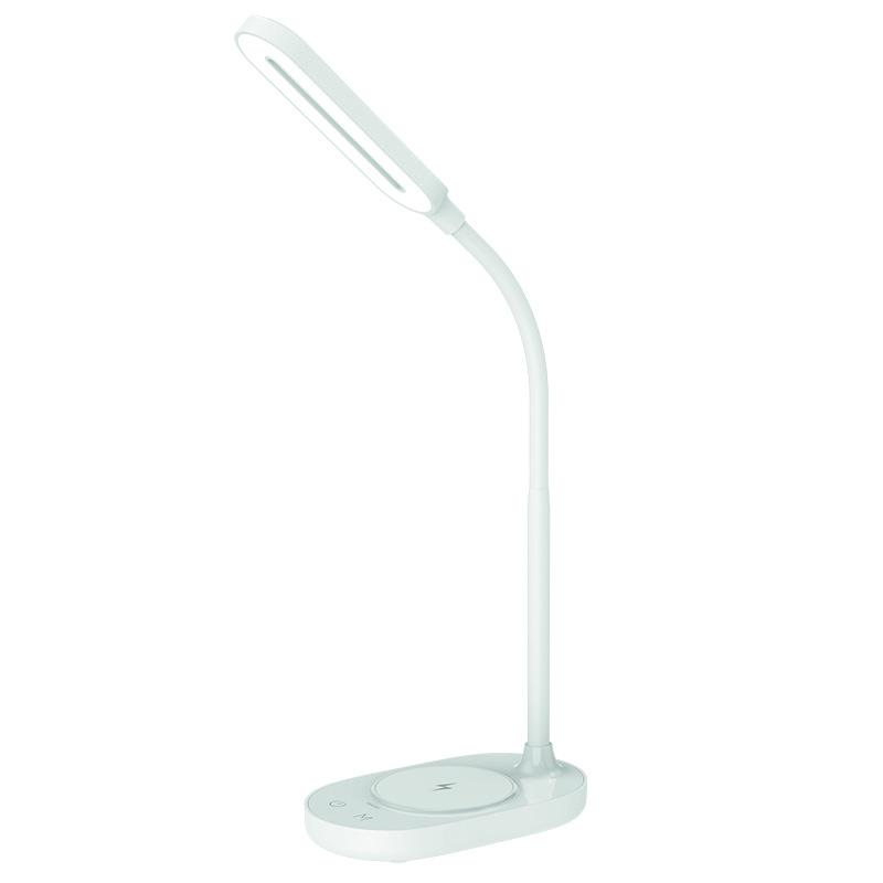 LED stolná lampa OCTAVIA 7W stmievateľná s bezdrôtovým nabíjaním - DL4301/W