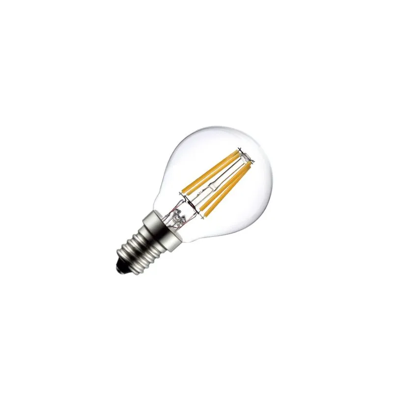 LED žiarovka /filament 4W - G45 / E14 / 4000K - ZLF822