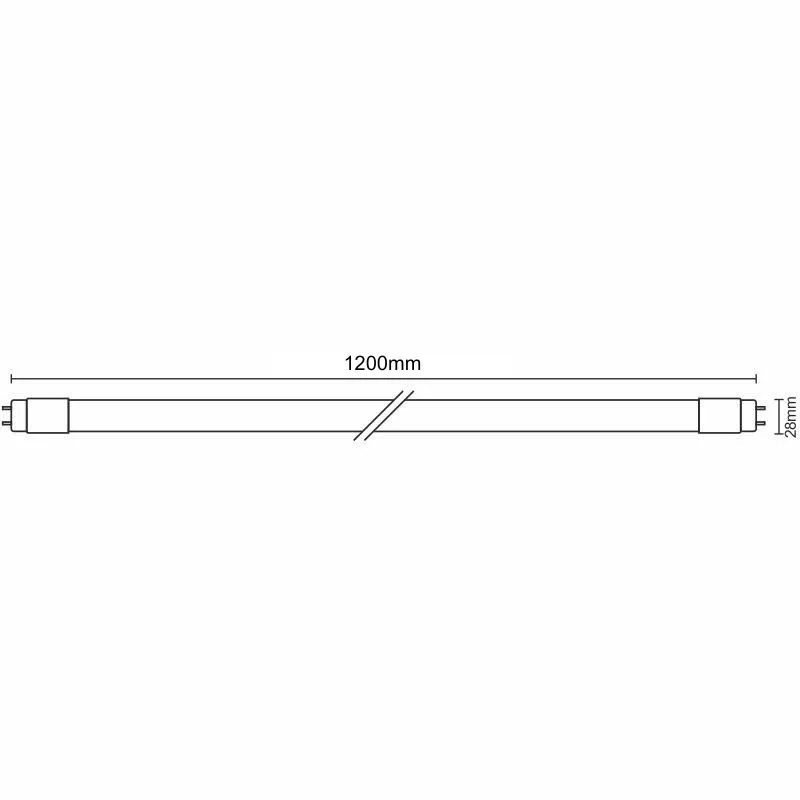 LED žiarivková trubica 18W - T8 / 1200mm / 4100K / 2700Lm, 25ks - TLS322
