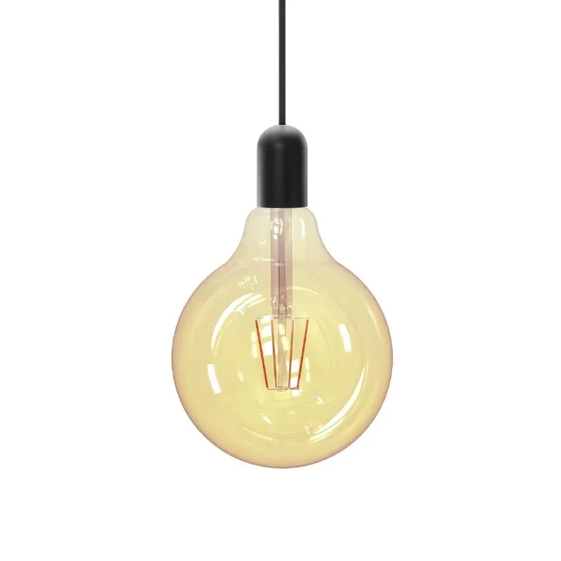 LED dekoratívna žiarovka / filament 4W VINTAGE- G125 / E27 / 2000K - ZAF102
