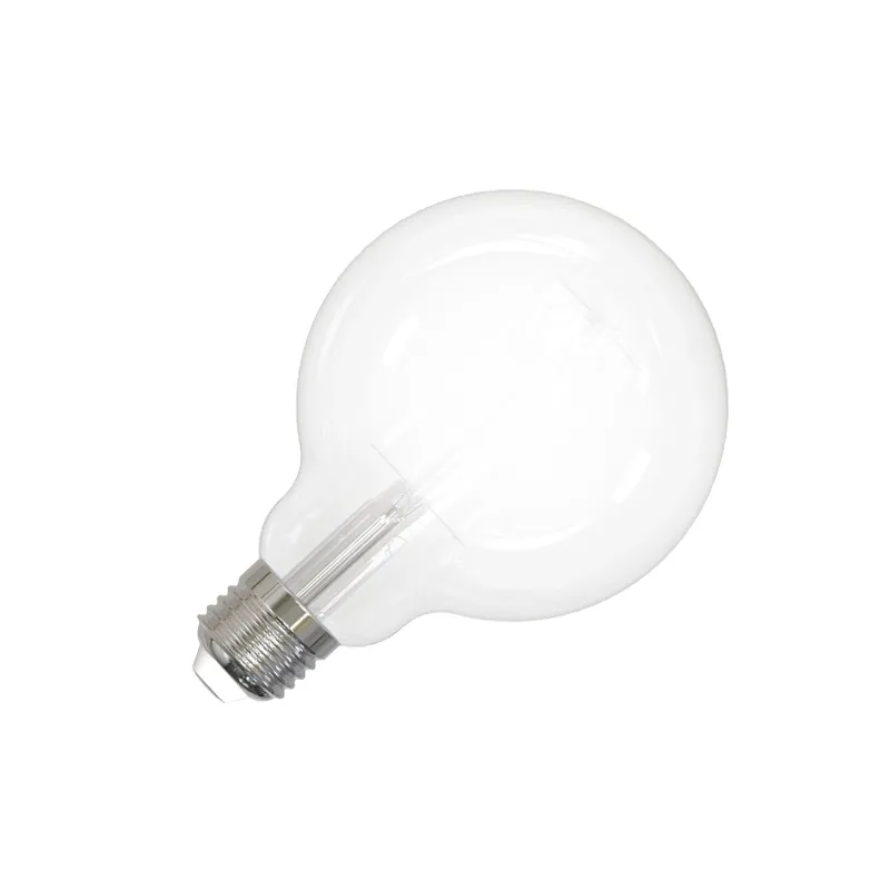 LED žiarovka / filament BIELY 13W - G95 / E27 / 4000K - ZWF204