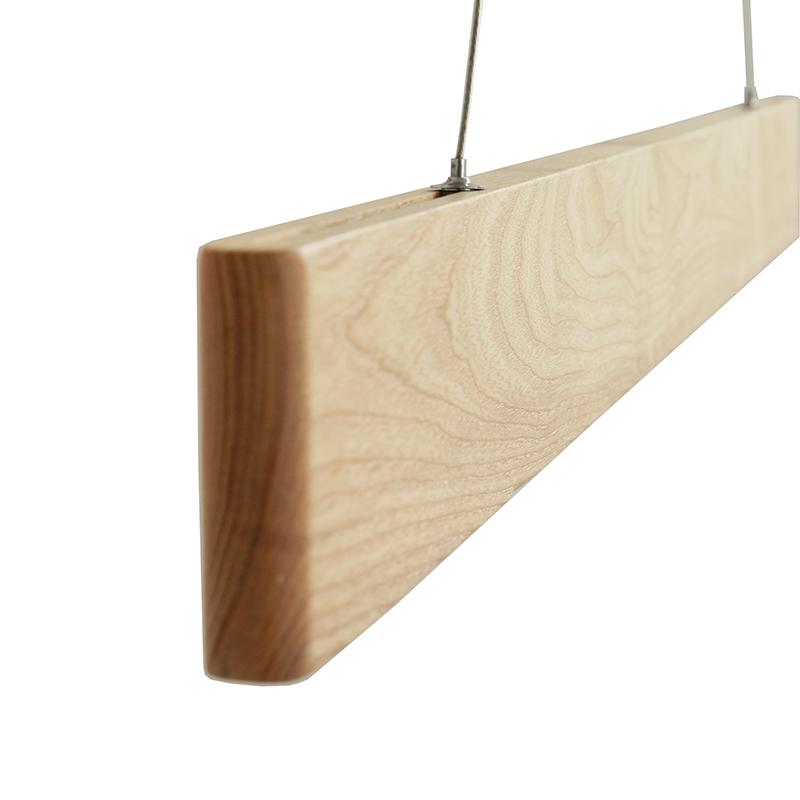 Drevený luster na lanku z masívneho dreva LED 26W / 1500 - WRL0122